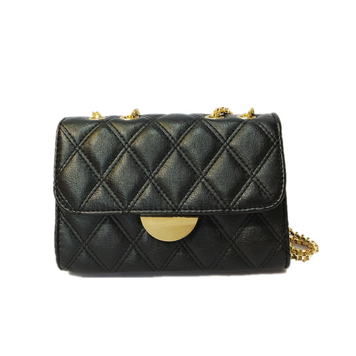 Damen elegante Umhängetasche mit luxuriösem Kettenriemen Nord Taschen