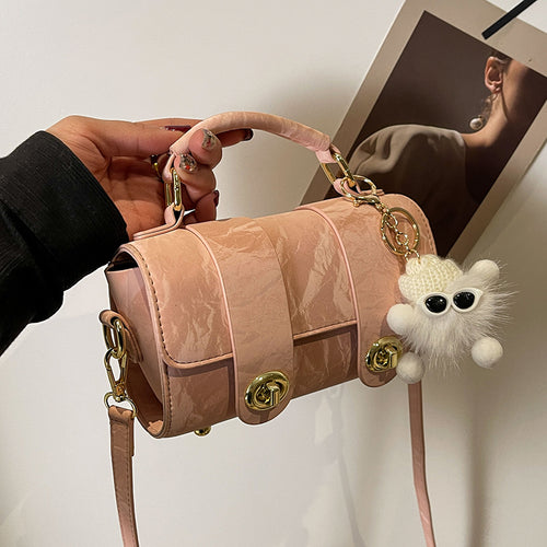Damen modische Handtasche mit abnehmbarem Anhänger Nord Taschen