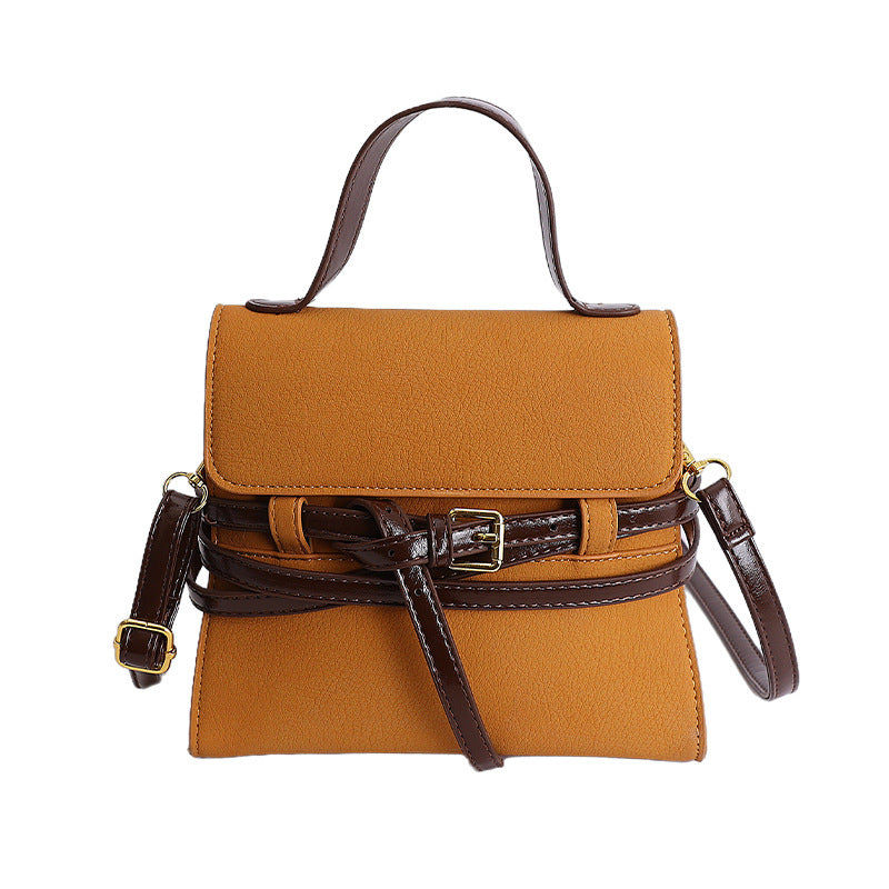 Damen Handtasche mit abnehmbarem Schultergurt und elegantem Gürtel Nord Taschen