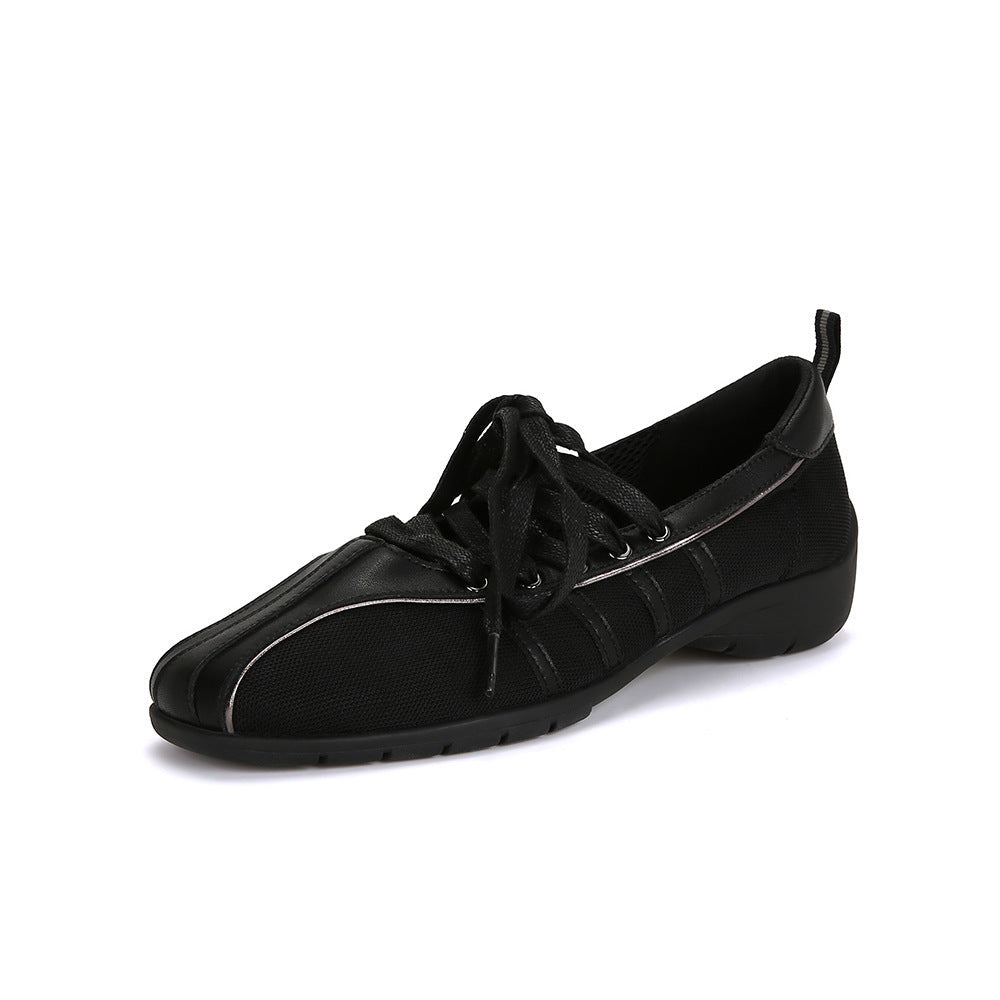 Damen Sportliche Schnürschuhe mit atmungsaktiver Obermaterialstruktur und rutschfester Sohle
