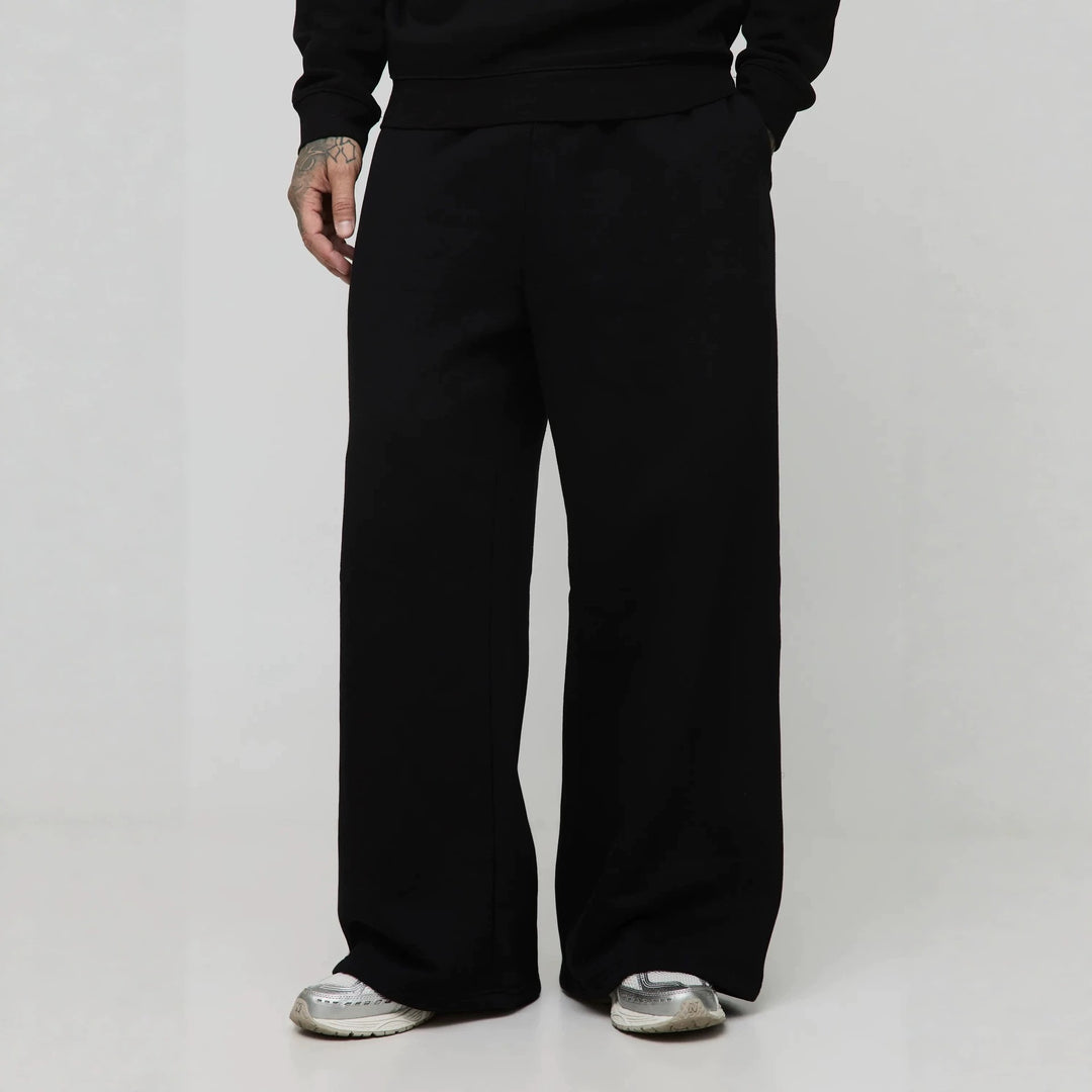 Unisex nan Thermo-Fleece-Jogginghose mit wärmender Innenbeschichtung, elastischem Komfortbund und geradem Bein Nord Taschen