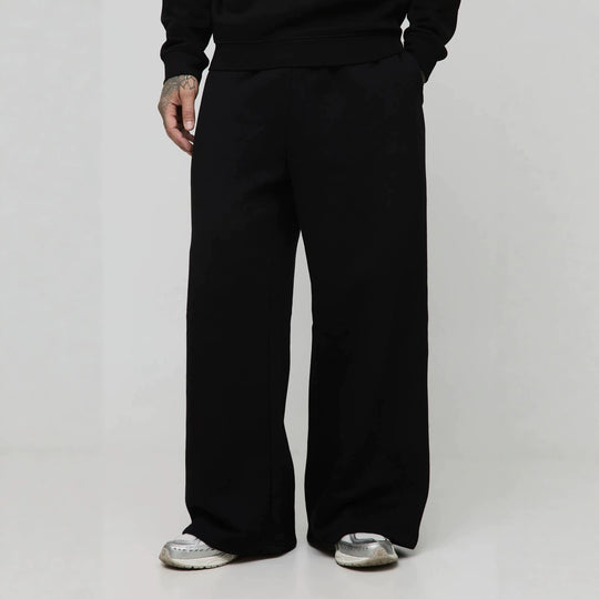 Unisex nan Thermo-Fleece-Jogginghose mit wärmender Innenbeschichtung, elastischem Komfortbund und geradem Bein Nord Taschen
