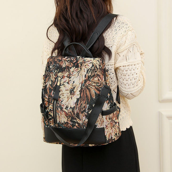 Damen Blumenmuster Rucksack Nord Taschen