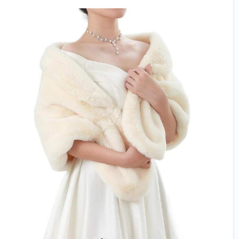 Damen Kapuzen‑Capelet aus luxuriösem Kunstpelz mit kurzem Bolero‑Schnitt Nord Taschen