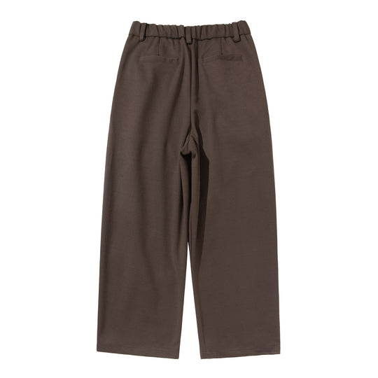 Damen Hochtaillierte Culotte-Hose mit Bundfalten und elastischem Rückenteil Nord Taschen