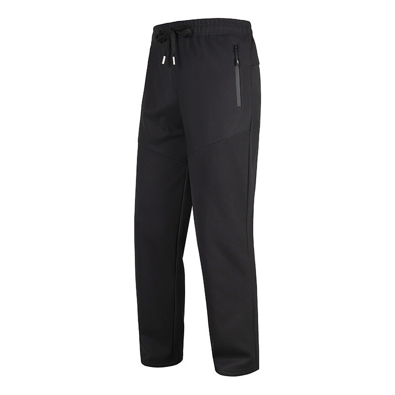 Herren Athletische Freizeit-Jogginghose mit Elastikbund, Reißverschlusstasche & ergonomischen Teilungsnähten Nord Taschen