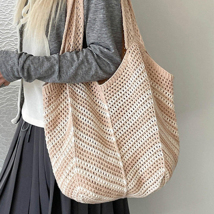Damen Häkel Tote Bag Nord Taschen
