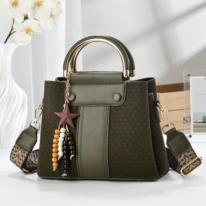 Damen modische Handtasche mit strukturiertem Design und stilvollen Akzenten Nord Taschen