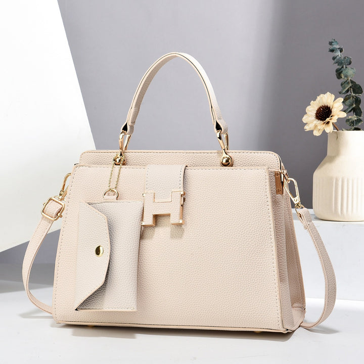 Damen elegante Handtasche mit abnehmbarem Mini-Geldbeutel Nord Taschen