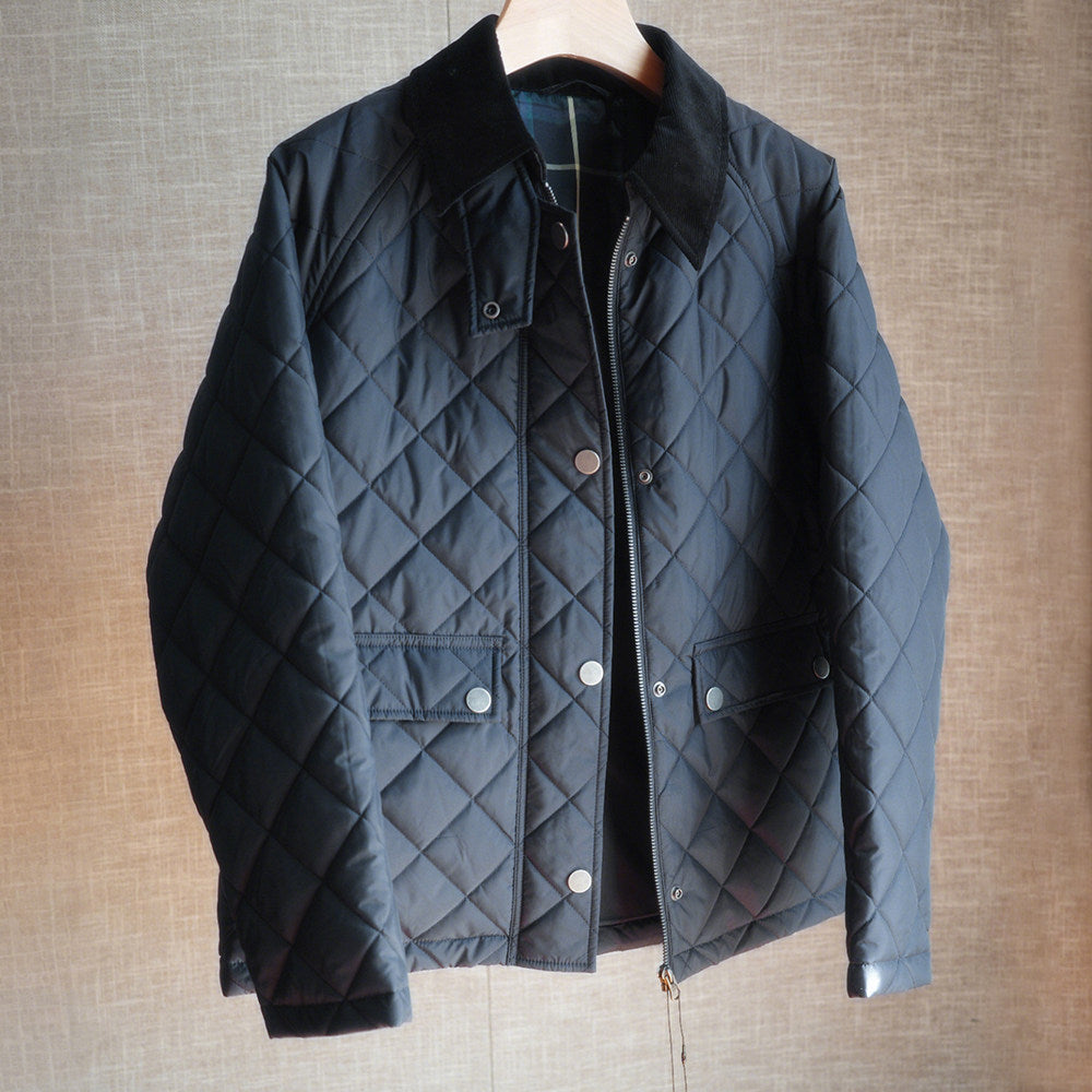 Damen Modische Steppjacke mit Kragen Nord Taschen