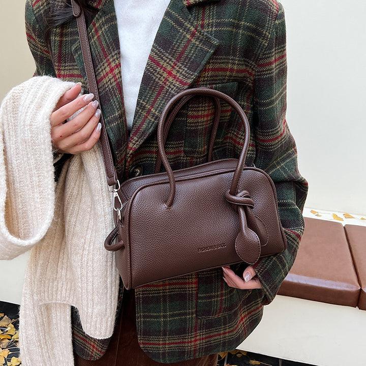 Damenhandtasche aus hochwertigem Kunstleder mit elegantem Kordelzug Nord Taschen