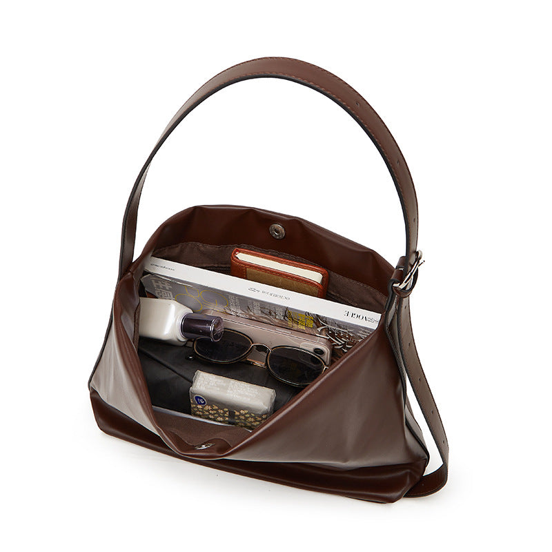 Damen Hobo-Tasche mit modernem, geschwungenem Design und verstellbarem Schulterriemen Nord Taschen
