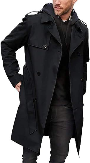 Herren Trenchcoat mit klassischem Stil