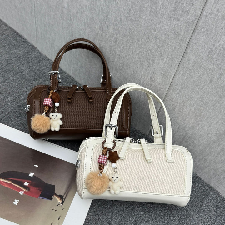 Damen Mini-Tasche mit verspieltem Anhänger Nord Taschen