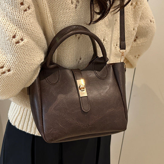 Damen Elegante Handtasche mit herausnehmbarem Innenfutter Nord Taschen
