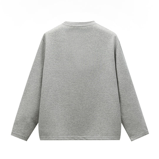 Unisex Oversize Rundhals-Sweatshirt mit Raglannähten und feiner Struktur Nord Taschen