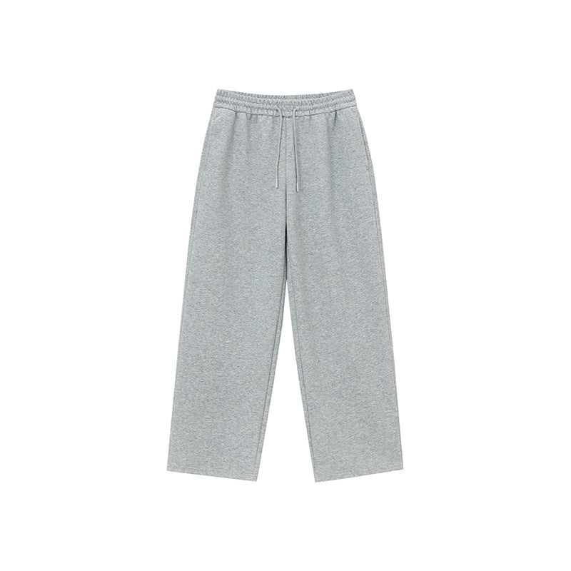 Unisex nan Relaxed-Fit Loungehose mit hohem Elastikbund, Kordelzug und geradem Bein Nord Taschen