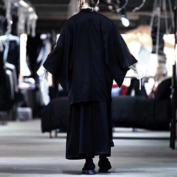 Damen Kimono-Jacke mit modernen Schnitt und praktischen Taschen