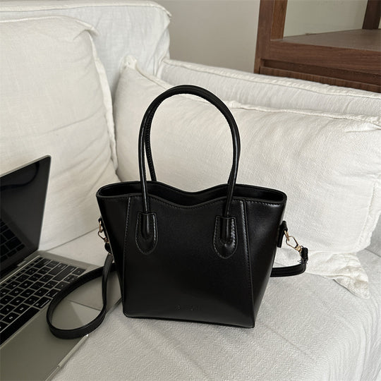 Damen elegante Handtasche mit abnehmbaren Schulterriemen und strukturierter Oberfläche Nord Taschen