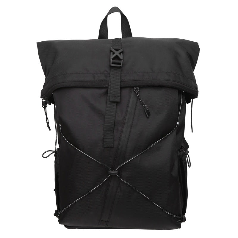 Damen Rolltop Rucksack mit praktischen Kompressionsriemen Nord Taschen