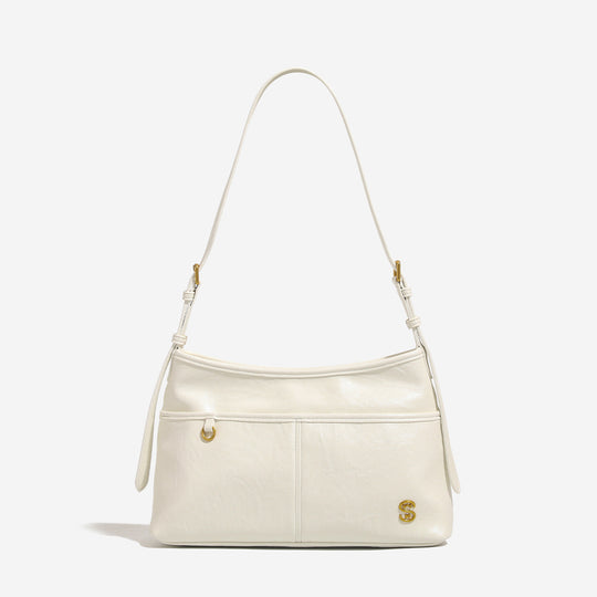 Damen Hobo-Handtasche mit stilvollem Kettenriemen und praktischen Fächern Nord Taschen