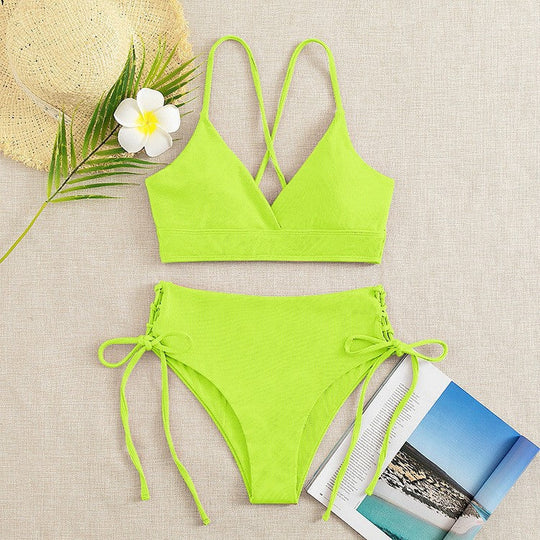 Damen Triangel-Bikini mit raffinierter Raffung Nord Taschen