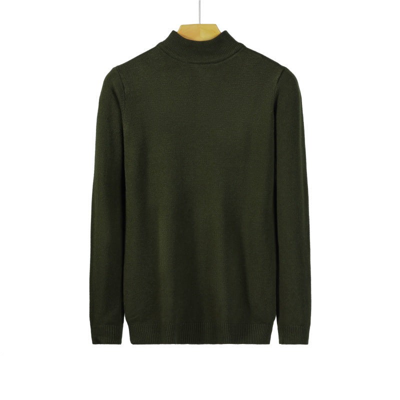 Damen Feinstrick-Stehkragenpullover aus Baumwollmix mit gerippten Bündchen Nord Taschen