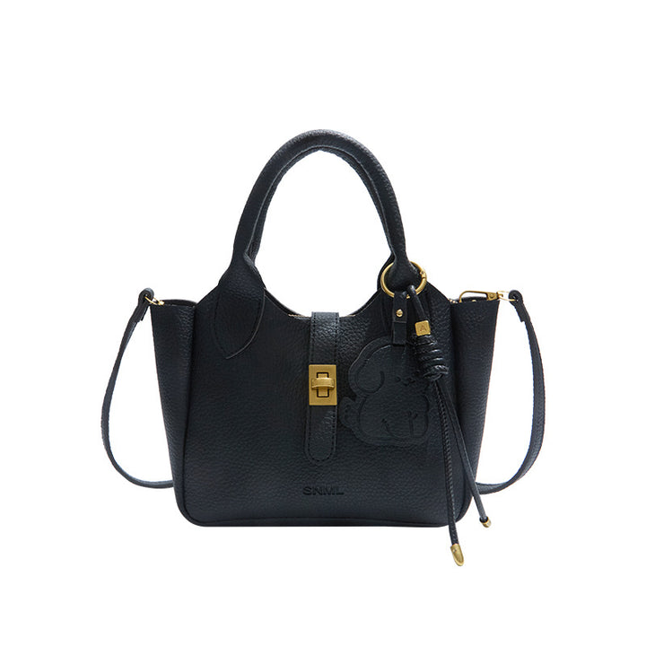 Damen Designer Umhängetasche mit abnehmbarem Anhänger Nord Taschen