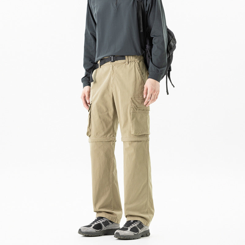 Herren Zip-off Convertible-Cargo-Hose mit abtrennbaren Beinen und Mehrfachtaschen Nord Taschen