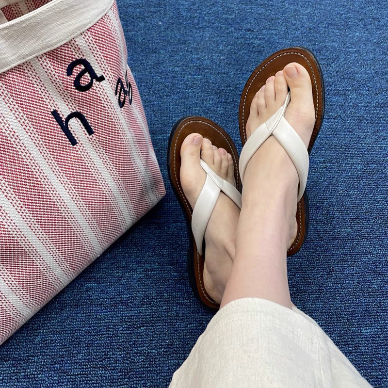 Damen Edle Zehentrenner-Sandalen mit hochwertigem Riemendesign und komfortablem Fußbett Nord Taschen