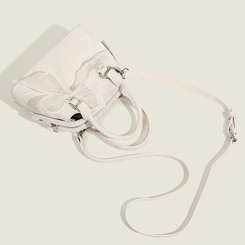 Damen Mini-Handtasche mit verspieltem Schleifenakzent Nord Taschen