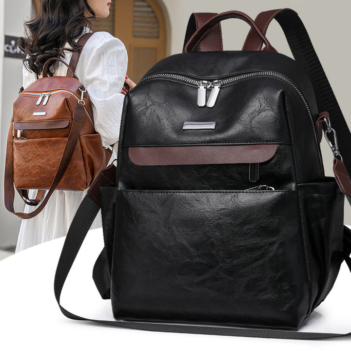 Damen Rucksack mit praktischen Fächern und stilvollem Kunstleder Nord Taschen