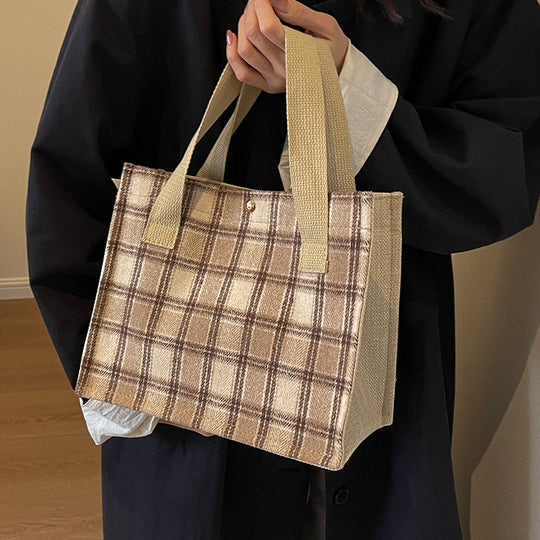 Damen tragbare Baumwoll Shopper-Tasche Nord Taschen
