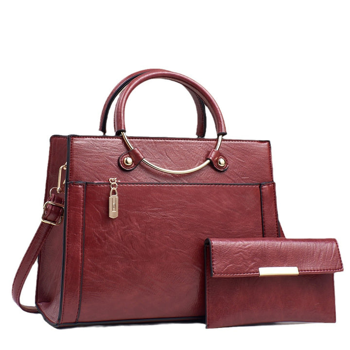 Damen Designer Handtasche mit abnehmbarer Clutch Nord Taschen