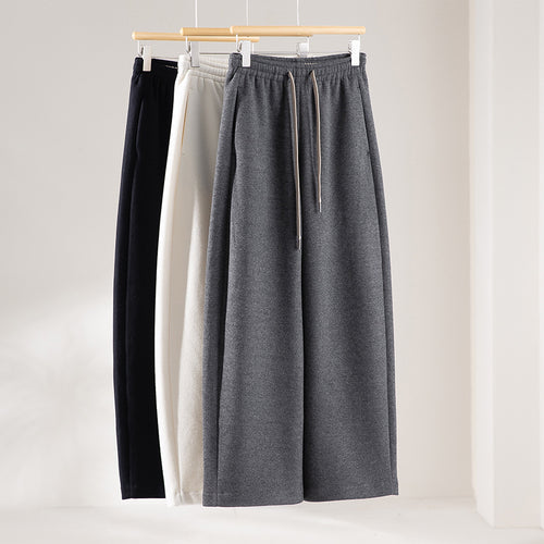 Damen Weite Sweatpant mit elastischem Bund, Kordelzug und seitlichen Eingrifftaschen Nord Taschen