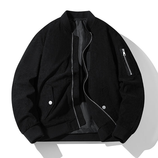 Herren Sportliche Bomberjacke mit Reißverschluss und praktischen Taschen Nord Taschen
