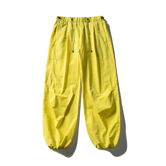Unisex Weite Ripstop-Hose im Balloon‑Schnitt mit Tunnelzugbund und Utility‑Taschen Nord Taschen