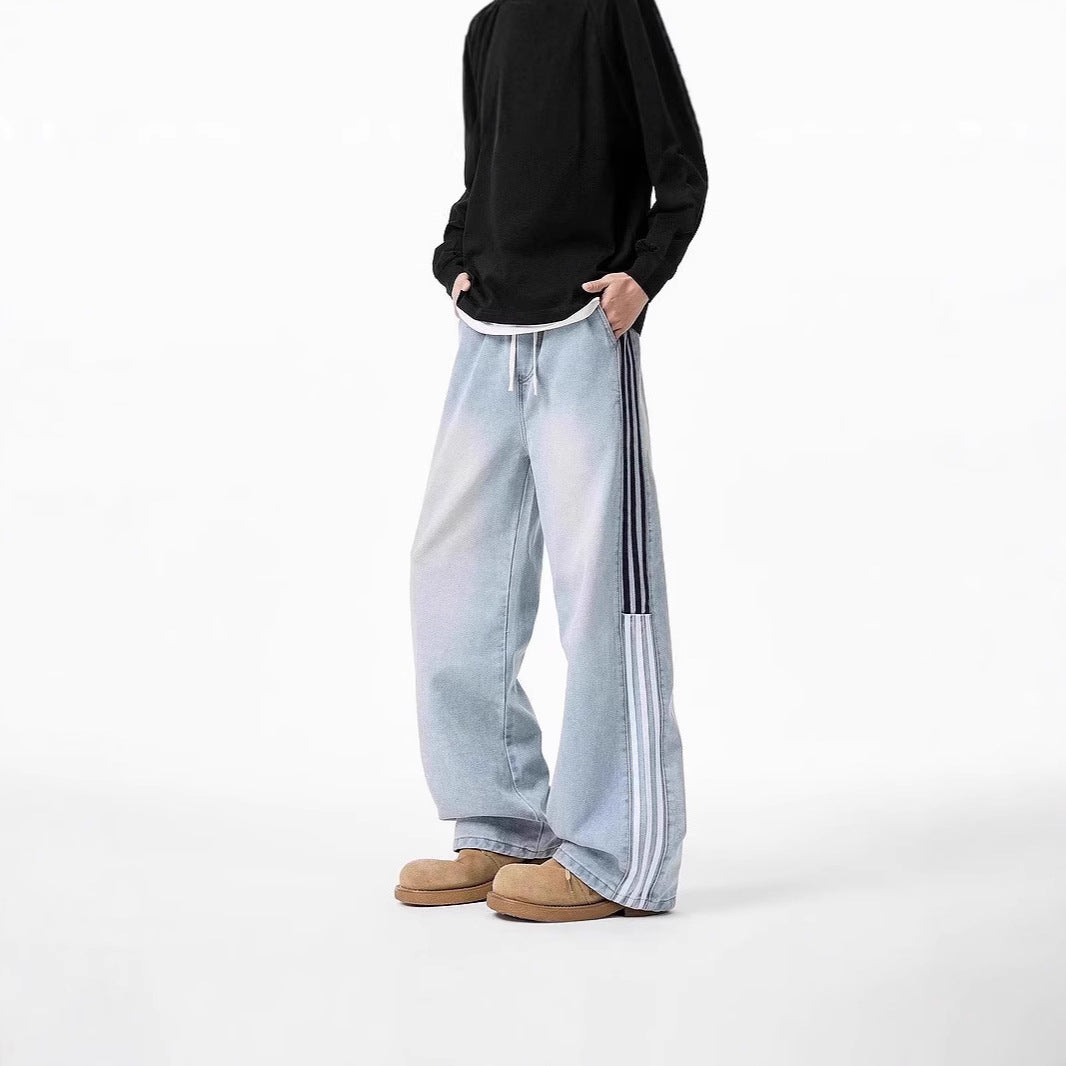 Herren Modische Baggy-Jeans Nord Taschen