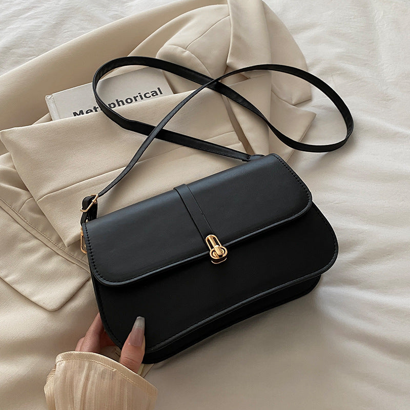 Damen elegante Umhängetasche mit hochwertiger Lederverarbeitung und edlem Verschluss Nord Taschen