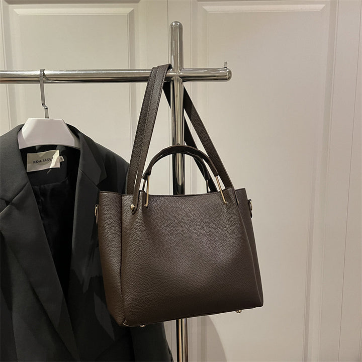 Damen elegante Henkeltasche aus hochwertigem Kunstleder Nord Taschen