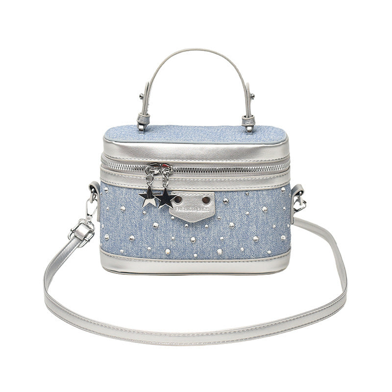 Damen Schicke Handtasche mit funkelnden Akzenten Nord Taschen
