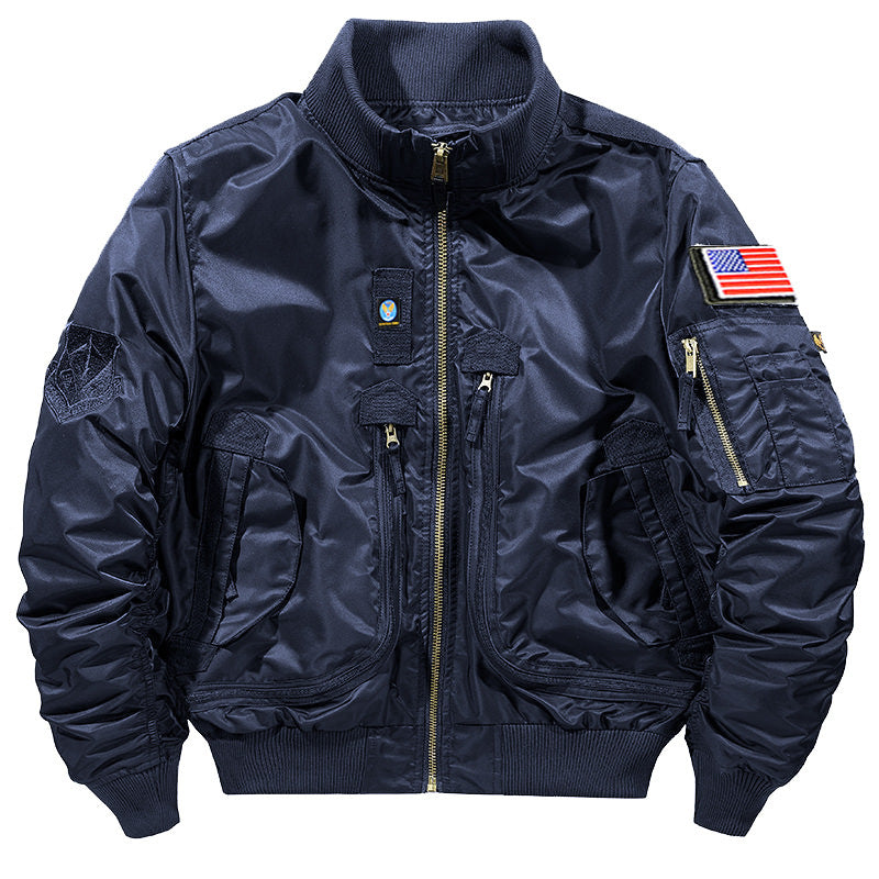 Herren Fliegerjacke mit mehreren Taschen Nord Taschen