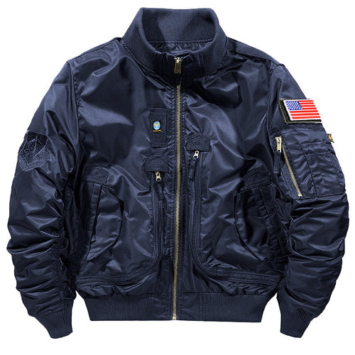 Herren Fliegerjacke mit mehreren Taschen Nord Taschen