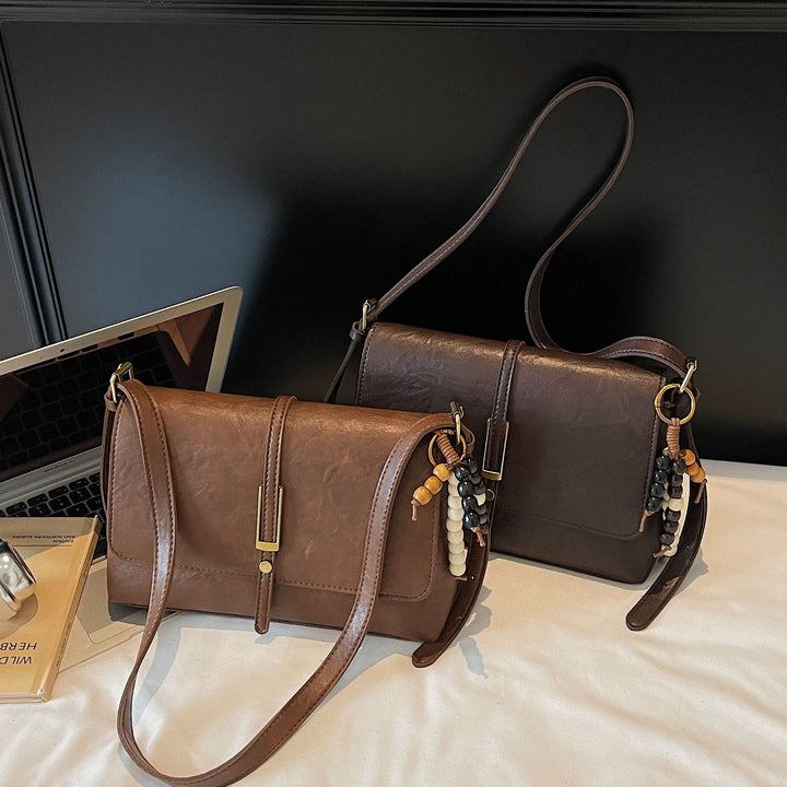 Damen Umhängetasche mit elegantem Verschluss Nord Taschen