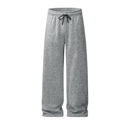 Damen weite Lounge‑Hose mit elastischem Bund, Kordelzug & flauschigem Fleece‑Innenfutter Nord Taschen
