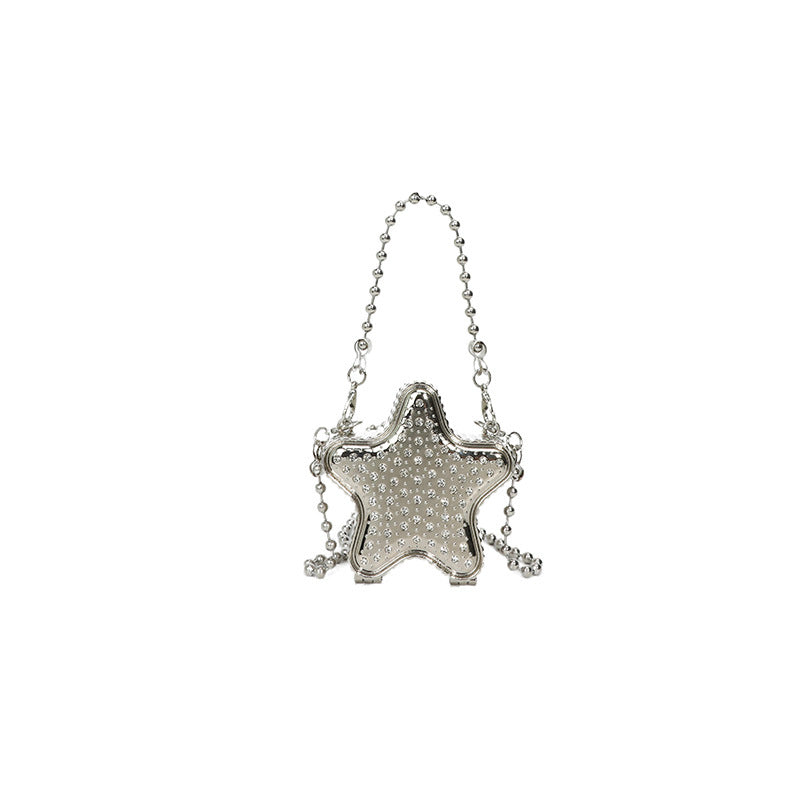 Damen glamouröse Clutch in Sterneform Nord Taschen