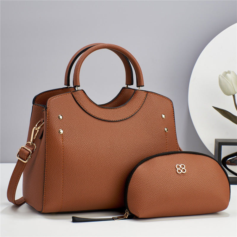 Damen Designer Handtasche mit abnehmbarer Kosmetiktasche Nord Taschen