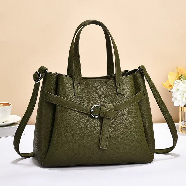 Damen elegante Handtasche mit vielseitigem Tragegurt Nord Taschen