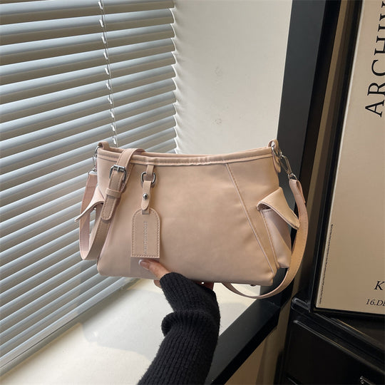 Damen Umhängetasche mit praktischem Reißverschluss und abnehmbarem Schulterriemen Nord Taschen