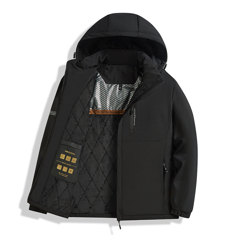 Herren Funktionsjacke Nord Taschen